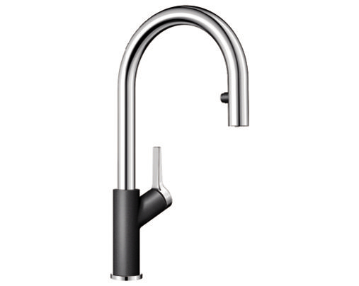 Blanco Carena-S Vario antracit 521358 zuhanyfejes csaptelep