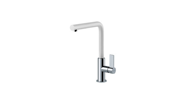 Franke Neptune Evo króm/gleccser fehér csaptelep