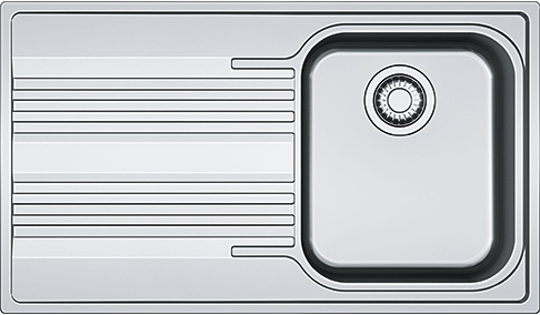 Franke Smart SRX 611-86 balos rozsdamentes mosogatótálca