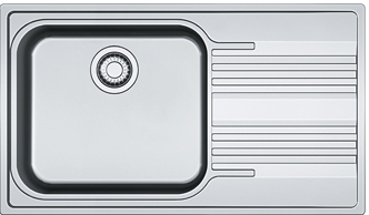 Franke Smart SRX 611-86 LB jobbos rozsdamentes mosogatótálca