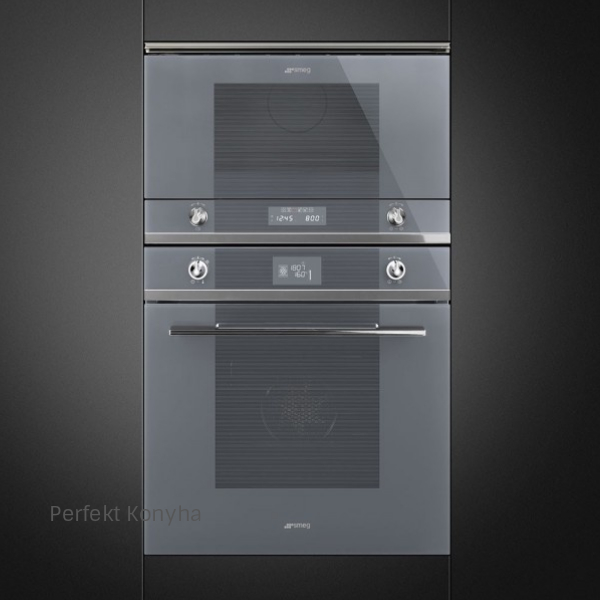 SMEG SFP6101TVS1 ezüst szürke üveg beépíthető sütő | Perfektkonyha