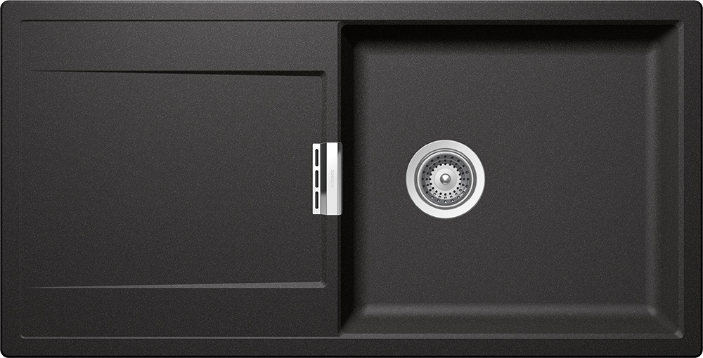 Schock Mono D-100L Stone/palaszürke Cristadur gránit mosogatótálca