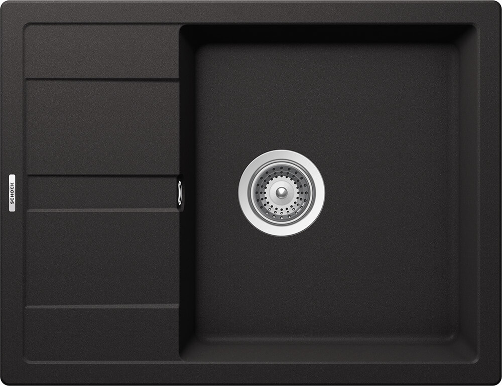 Schock Ronda D-100L Nero/fekete Cristalite gránit mosogatótálca