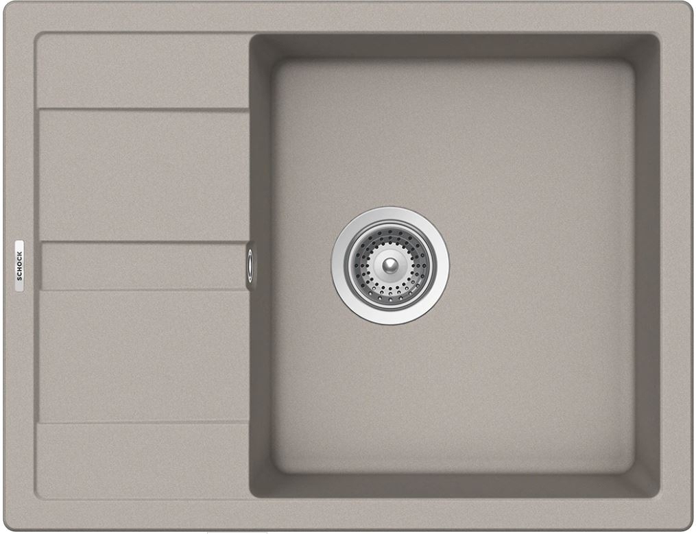 Schock Ronda D-100L Concrete/betonszürke Cristalite gránit mosogatótálca