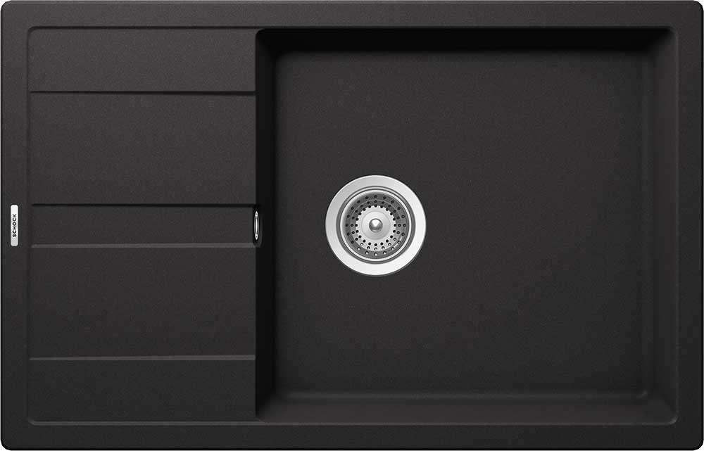 Schock Ronda D-100XL Nero/fekete Cristalite gránit mosogatótálca