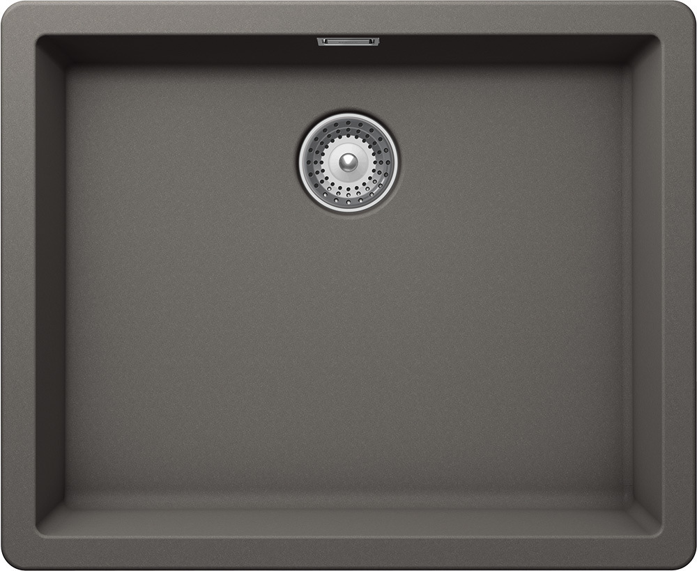 Schock Greenwich N-100L Silverstone/sötétszürke Cristadur gránit mosogatótálca