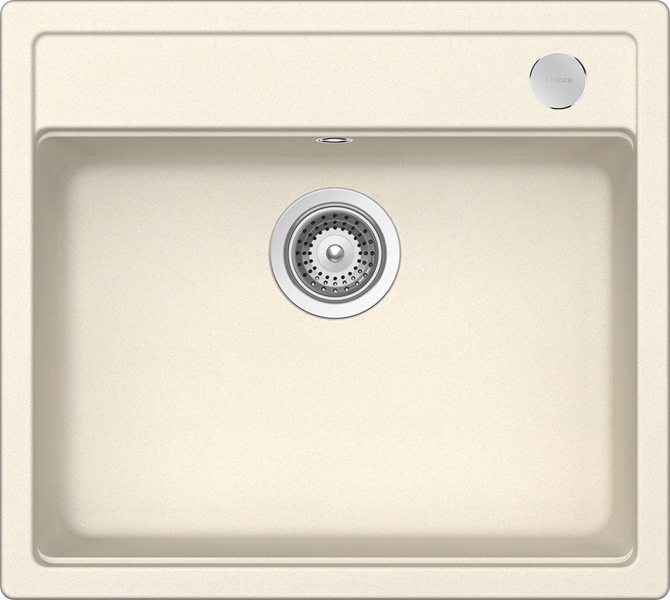 Schock Mono N-100 Magnolia/krémfehér Cristadur gránit mosogatótálca