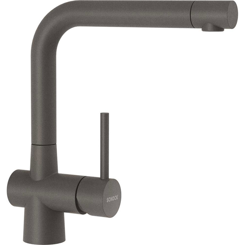 Schock Laios Silverstone/sötétszürke Cristadur csaptelep