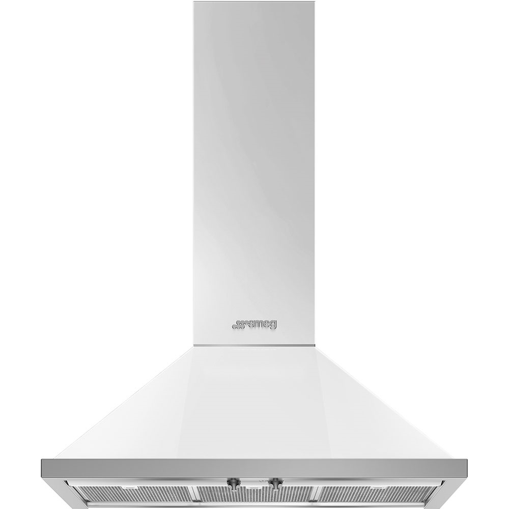 Smeg KPF9WH fehér kürtős fali páraelszívó magyar garanciával
