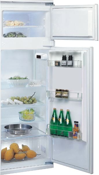 Whirlpool ART3802 beépíthető kombinált hűtőszekrény 2 év magyar garanciával