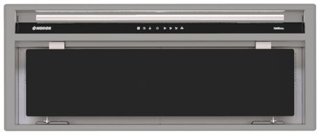 Nodor NorBreeze Eclipse 60 BK Hob2Hood fekete páraelszívó magyar garanciával