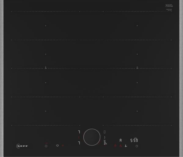 NEFF Collection Flex Design T66YYY4C0 ezüst indukciós főzőlap magyar garanciával