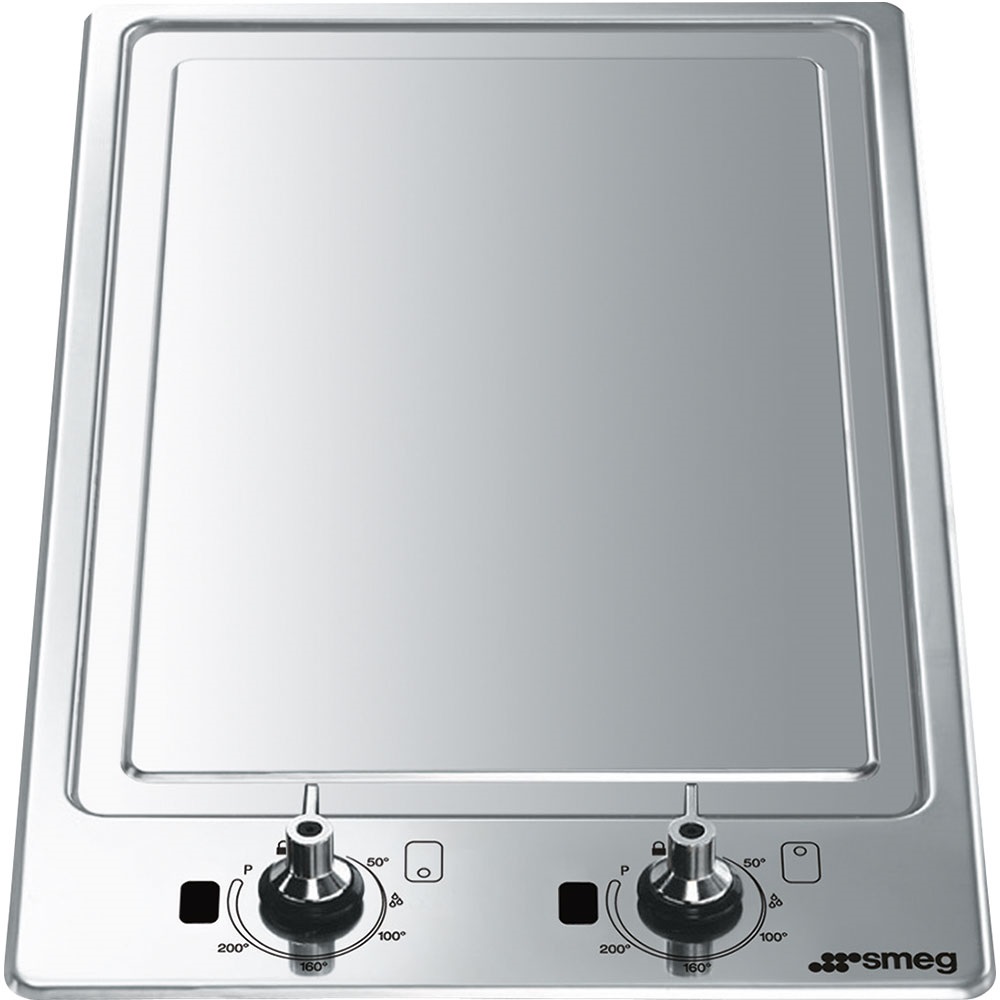 SMEG PGF30T-1 inox beépíthető dominó Teppan Yaki főzőlap