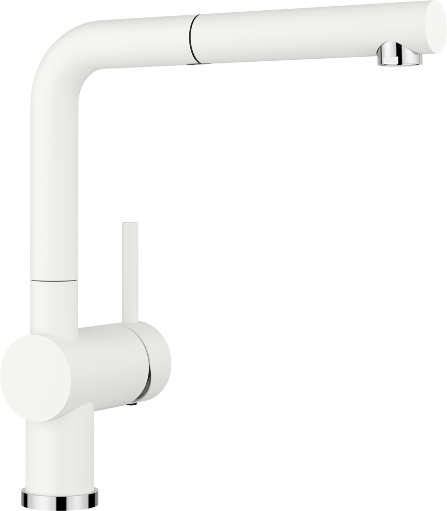 Blanco Linus-S fehér 516692 kihúzható fejes csaptelep