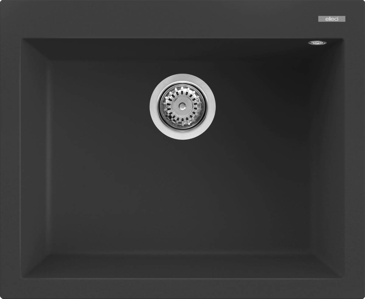 Elleci Quadra 110 G59 Antracite granitek mosogatótálca